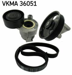 SKF Set curea transmisie cu caneluri SKF VKMA 36051 (VKMA 36051) - automobilus