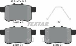 TEXTAR set placute frana, frana disc TEXTAR 2443501 (2443501)