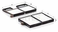 Mann-filter Filtru, aer habitaclu MANN-FILTER CU 21 001-2 (CU 21 001-2)