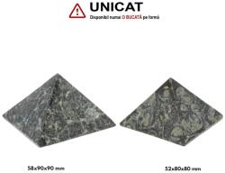  Piramida Jasp Kambaba Mineral Natural - 52-58 x 80-90 x 80-90 mm - Unicat
