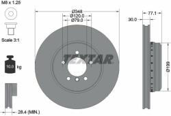 TEXTAR Disc frana TEXTAR PRO+ 92141825 (92141825)