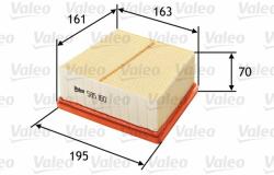 VALEO Filtru aer VALEO 585160 (585160) - automobilus