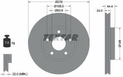 TEXTAR Disc frana TEXTAR PRO 92124803 (92124803)