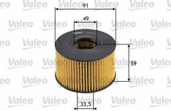 VALEO Filtru ulei VALEO 586513 (586513) - automobilus