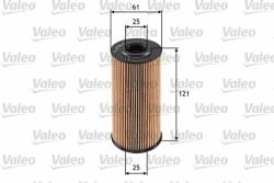 VALEO Filtru ulei VALEO 586578 (586578) - automobilus