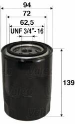 VALEO Filtru ulei VALEO 586015 (586015) - automobilus