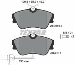 TEXTAR set placute frana, frana disc TEXTAR Q+ 2147903 (2147903)