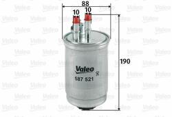 VALEO filtru combustibil VALEO 587521 (587521) - automobilus