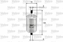 VALEO filtru combustibil VALEO 587002 (587002) - automobilus