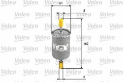 VALEO filtru combustibil VALEO 587008