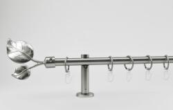  16 mm Ø Siófok karnis szett, 1 soros, nikkel-matt, block tartóval (300 cm)