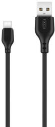XO NB103 USB/USB-C kábel, 2.1A, 2m, fekete