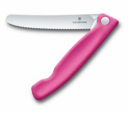 Victorinox Swiss Classic összecsukható recés kés 11 cm - rózsaszín (6.7836.F5B)