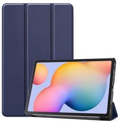 Gigapack Tok álló, bőr hatású (FLIP, oldalra nyíló, TRIFOLD asztali tartó funkció) SÖTÉTKÉK Samsung Galaxy Tab S6 Lite 10.4 WIFI (SM-P610) 2020, Samsung Galaxy Tab S6 Lite 10.4 LTE (SM-P615) 2020, (GP-98333)