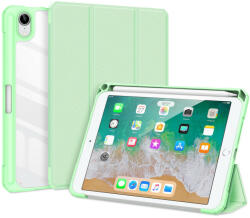 Dux Ducis Toby Series iPad Mini 6 (2021) ütésálló, oldalra nyíló smart tok, érintőceruza tartóval, zöld