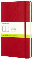 Moleskine Notesz Kemény Piros "L" Méret Sima (7490136001)