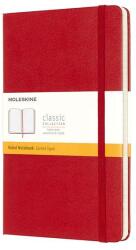 Moleskine Notesz Kemény Piros "L" Méret Vonalas (7490134004)