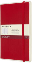 Moleskine Papertablet Kemény Piros "L" Méret Vonalas (7490210001)