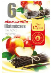 Tea lights Illatos teamécses alma-vanília 6 db