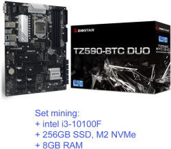 BIOSTAR TZ590-BTC DUO Alaplap