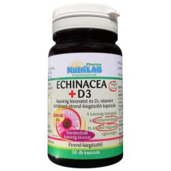 NutriLAB Echinacea + D3-vitamin kapszula 30 db