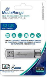 MediaRange Combo Flash Drive 32GB USB 3.0 (MR936)