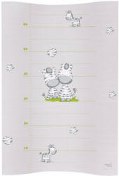  Ceba pelenkázó lap puha 2 oldalú 50x70cm COSY zebra szürke - babycenter-online