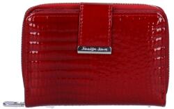 Jennifer Jones 5198-2 piros lakk bőr kicsi női pénztárca (5198-2-piros)