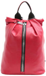 CHIARA Elvis piros rostbőr női hátizsák (I-515-piros)