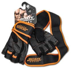 BodyBulldozer Edzőkesztyű IRON fekete-narancssárga - BodyBulldozer