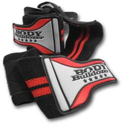 BodyBulldozer Csuklóbandázs LIFTKING fekete piros - BodyBulldozer