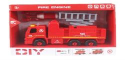 Magic Toys Szétszerelhető emelőkosaras tűzoltóautó (MKK440808)