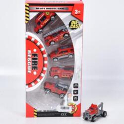 Magic Toys Truck Team: tűzoltósági kisautószett 1:64 (MKL086171)