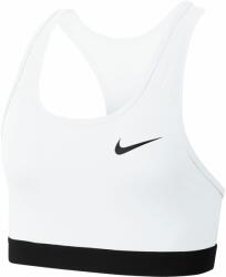 Nike Női merevítő nélküli sportmelltartó Nike SWOOSH W fehér BV3900-100 - M