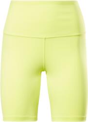 Reebok Női kompressziós rövidnadrág Reebok SWEAT BIKE SHORTS W sárga GL2461 - S