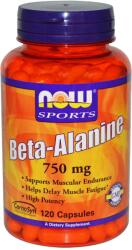 NOW Now Beta Alanine 750 mg 120 vcaps - proteinemag