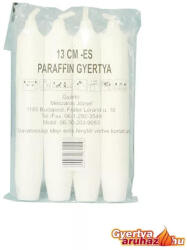 Gyertya Áruház Taper candle white 13 cm 4 pcs