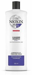 Nioxin System 6 Cleanser vegyileg kezelt hajra 300 ml