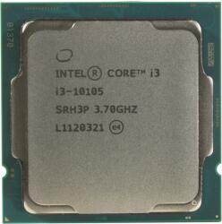 Intel Core i3-10105 4-Core 3.7GHz LGA1200 Tray (CM8070104291321) Processzor