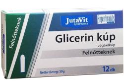 JutaVit Glicerin kúp felnőtteknek 2500 mg 12 db