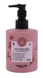 Maria Nila Colour Refresh tápláló és színező hajpakolás 300 ml árnyék 6.60 Autumn Red nőknek