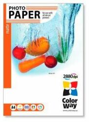 ColorWay matt fotópapír 190g/m2, A4, 50 lap (PM190050A4) (PM190050A4)