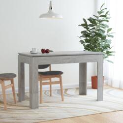 vidaXL betonszürke forgácslap étkezőasztal 120 x 60 x 76 cm (800760)