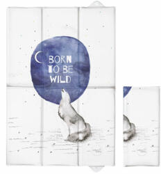 Ceba pelenkázó lap összehajtható 60x40cm Watercolor World Born to be Wild - babycenter-online