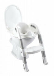  Thermobaby wc szűkítő lépcsős Kiddy Loo Agate fehér-szürke - babycenter-online