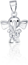 Silver Style Pandantiv din argint Elefant cu inima