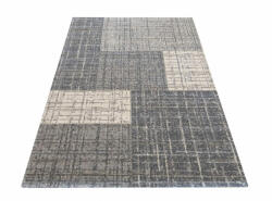 Sötétszürke mintás modern FEEL szőnyeg Méret: 200x290 cm