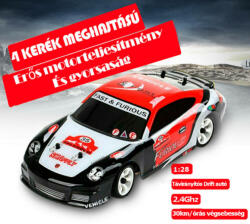 WLtoys K969 1:28 méretarányú drift pálya autó