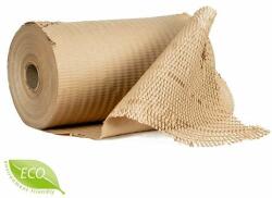 Csomagoló papír tekercsben hálósított kivitel ( méhsejtes )