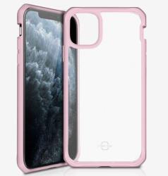 ItSkins Husa IT Skins Hybrid Solid iPhone 11 Pro Pink Transparent (APXE-HYBSO-PKTR)